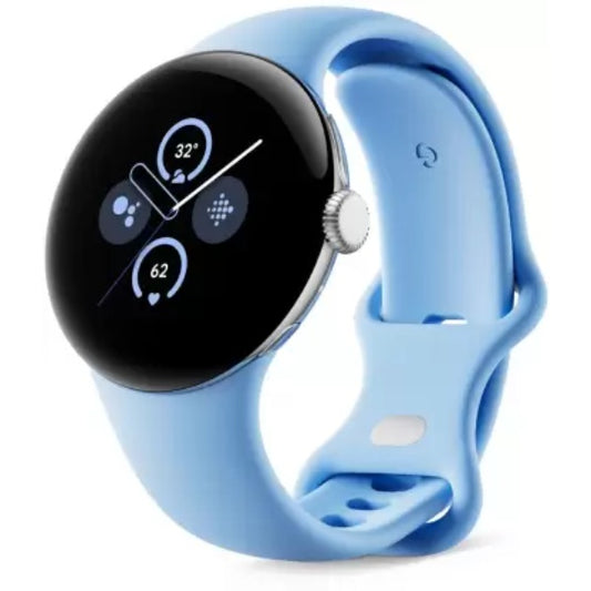 Pixel Watch 2 Smartwatch (Porcelain Active Strap, Free Size)